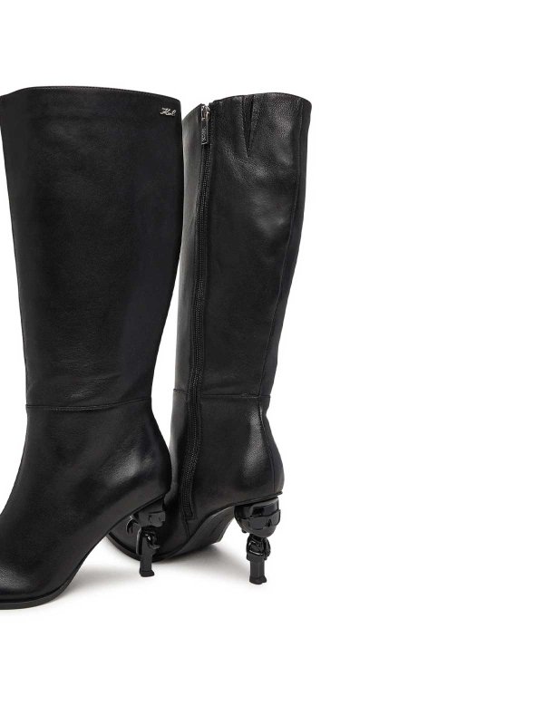 ブーツ - 黒 shop online: KARL LAGERFELD