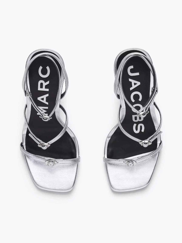 サンダル - 銀 Replica 
online: MARC JACOBS