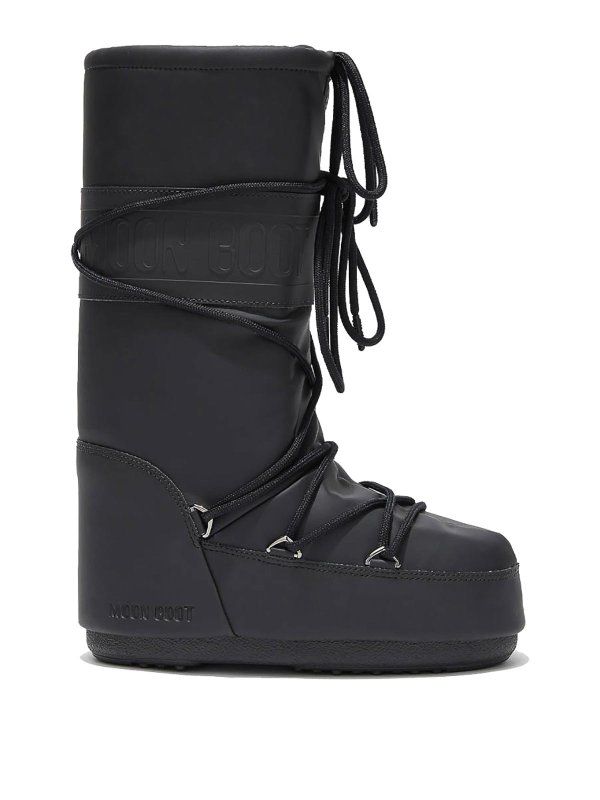 Moon Boot: Bottes - Bottes - Noir