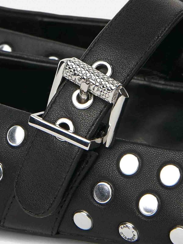 KARL LAGERFELD buy online フラットシューズ - 黒