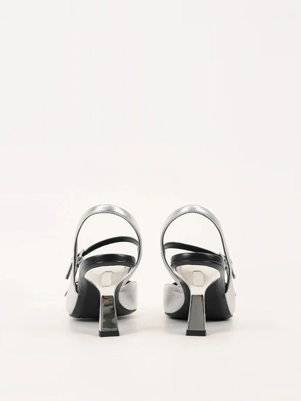 パンプス - 銀 shop online: KARL LAGERFELD