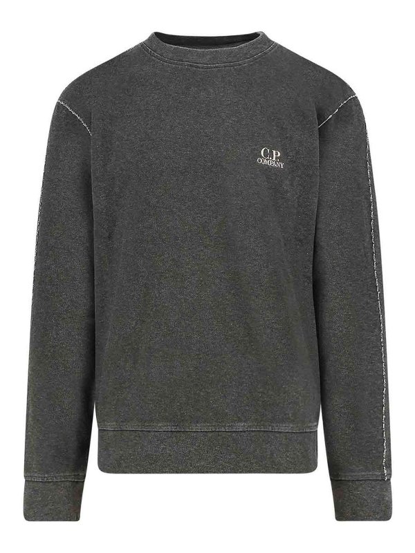 C.P. COMPANY: Sweatshirts & Sweaters - Cotton Sweatshirt
