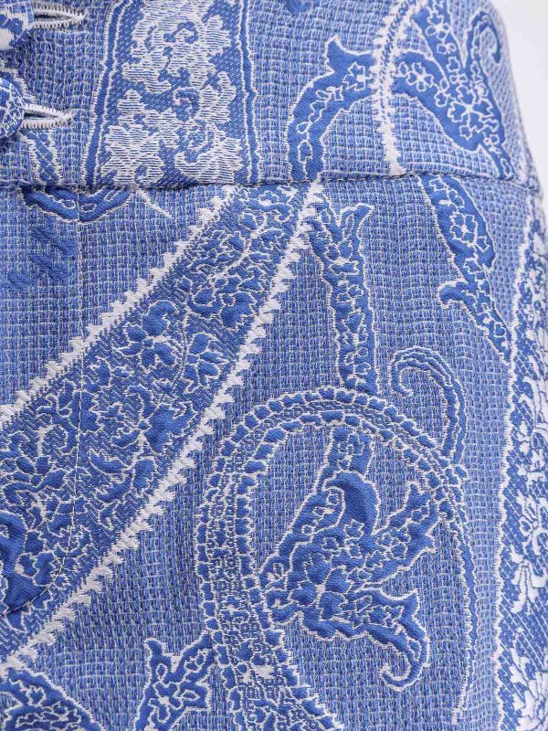 The Best Shops ETRO: カジュアルトラウザー - カジュアルパンツ - ブルー