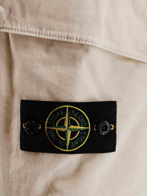 The Best Shops STONE ISLAND: トラウザーショーツ - ショートパンツ - 白