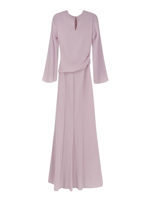 ALEXANDER MCQUEEN: マキシドレス online - マキシドレス - ヌードカラー