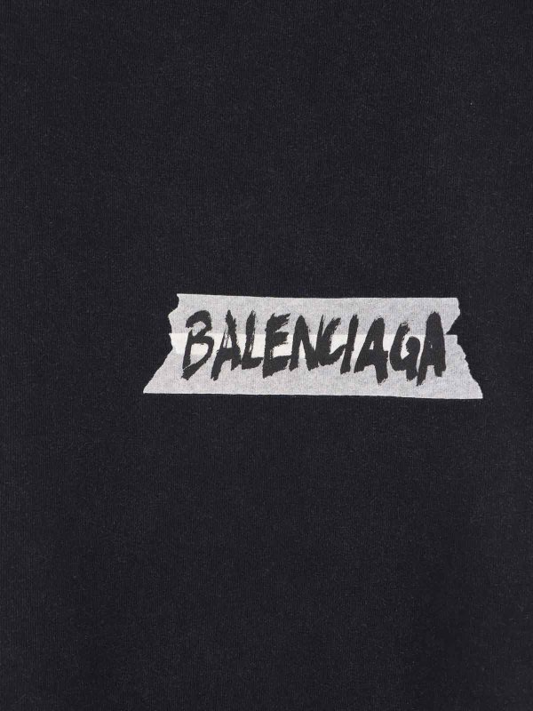 The Best Shops BALENCIAGA: Tシャツ - Tシャツ - 黒