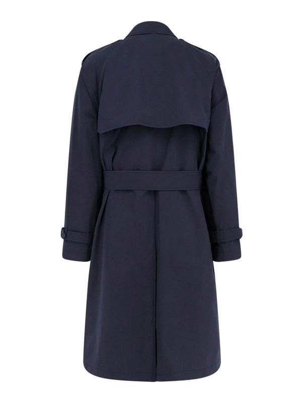 BURBERRY: トレンチコート online - トレンチコート - ブルー