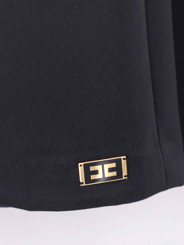 The Best Shops ELISABETTA FRANCHI: ショートドレス - ショートドレス - 黒