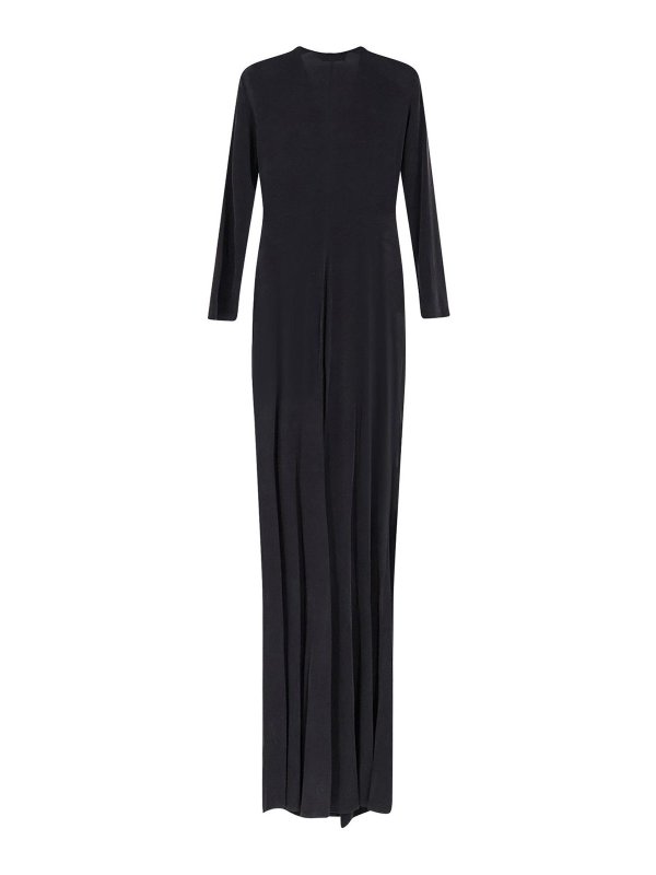 ELISABETTA FRANCHI: マキシドレス online - マキシドレス - 黒