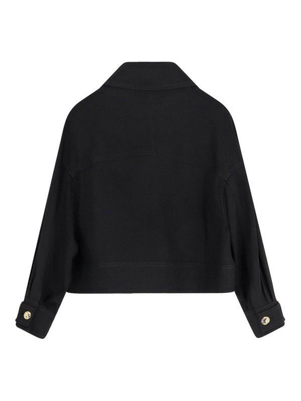 ELISABETTA FRANCHI: カジュアルジャケット online - カジュアルジャケット - 黒