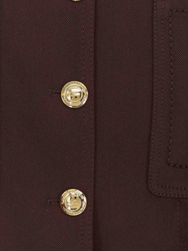 The Best Shops ELISABETTA FRANCHI: カジュアルジャケット - カジュアルジャケット - ブラウン