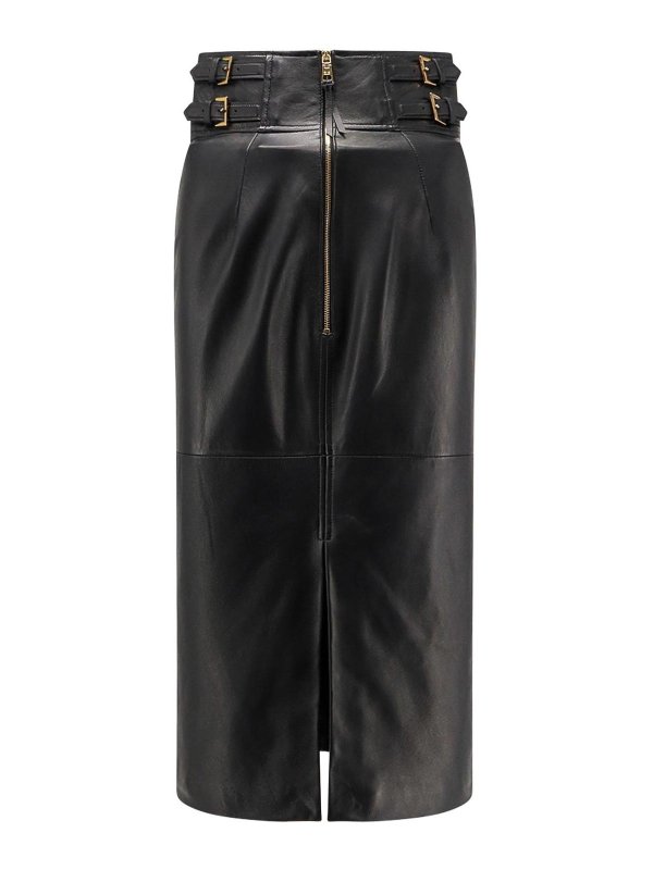 ELISABETTA FRANCHI: ニーレングススカート＆ミディ丈 online - 膝丈/ミディスカート - 黒