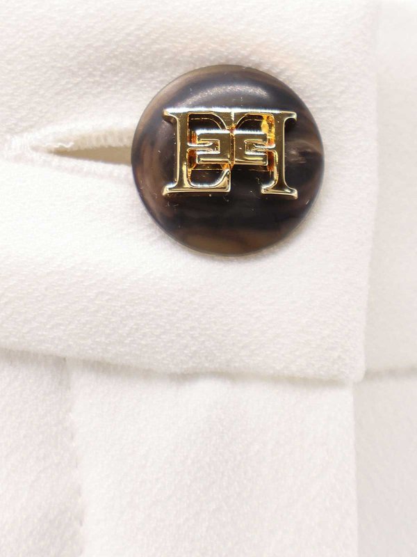 The Best Shops ELISABETTA FRANCHI: トラウザーショーツ - ショートパンツ - 白