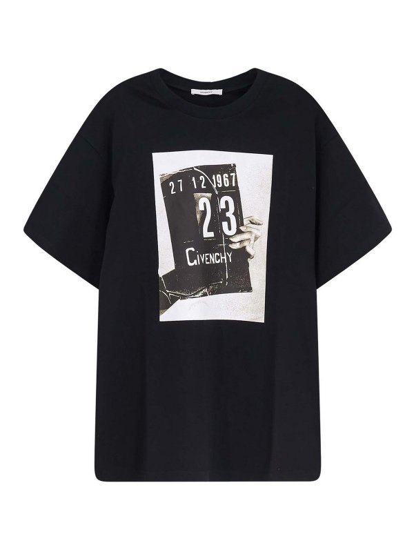 GIVENCHY: Camisetas - Camiseta - Negro