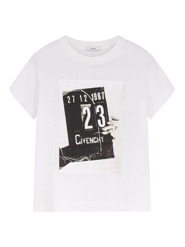 GIVENCHY: Camisetas - Camiseta - Blanco