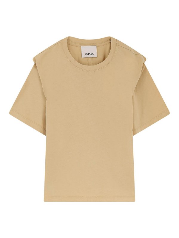 ISABEL MARANT: Tシャツ - Tシャツ - イエロー