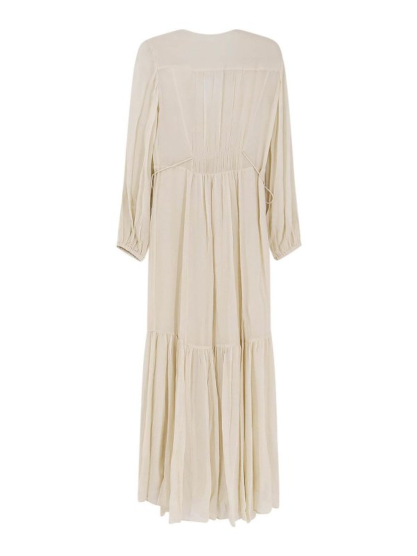 Isabel Marant Etoile: ニーレングスドレス online - 膝丈ドレス - ベージュ