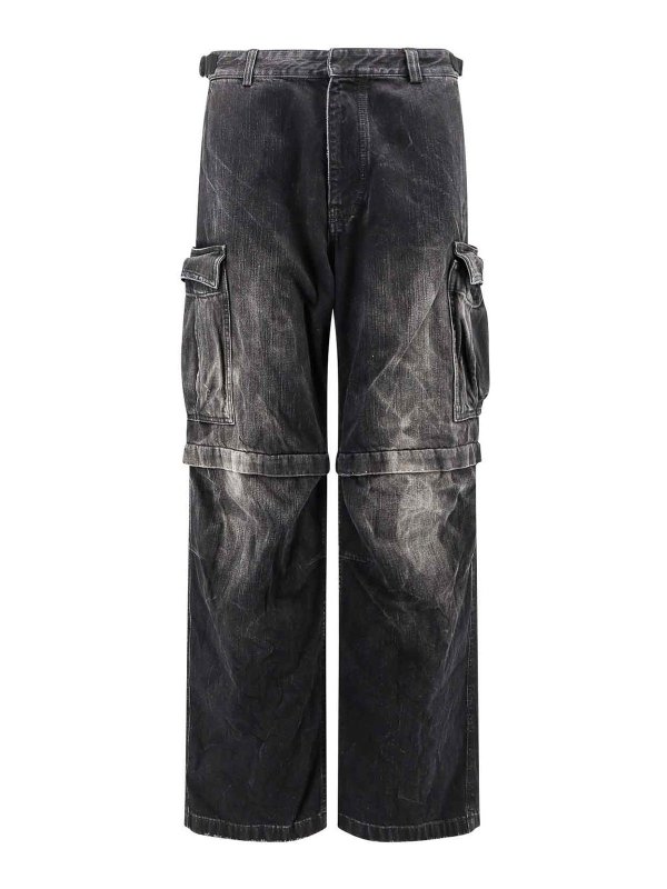 BALENCIAGA: ストレートジーンズ - ストレートジーンズ - 黒