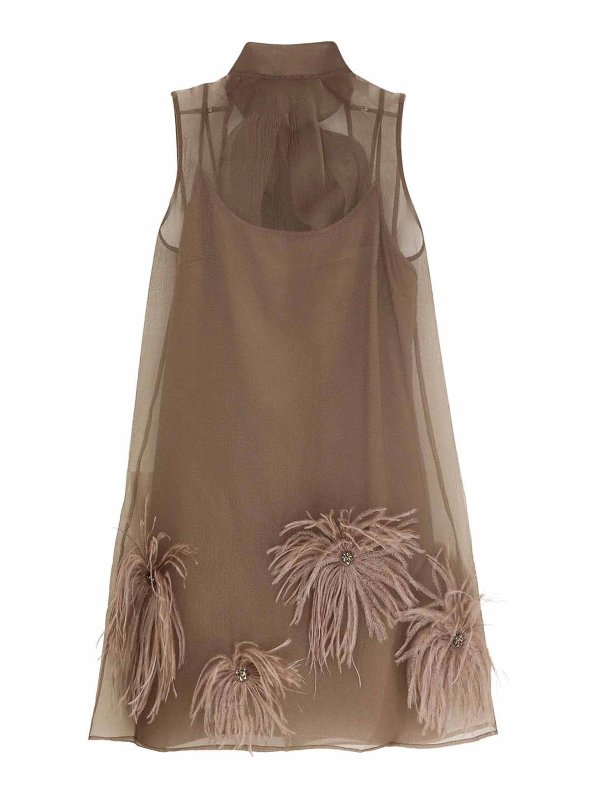 STAUD: ショートドレス - ショートドレス - 黒