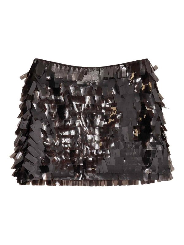 STAUD: ニーレングススカート＆ミディ丈 - 膝丈/ミディスカート - ヌードカラー