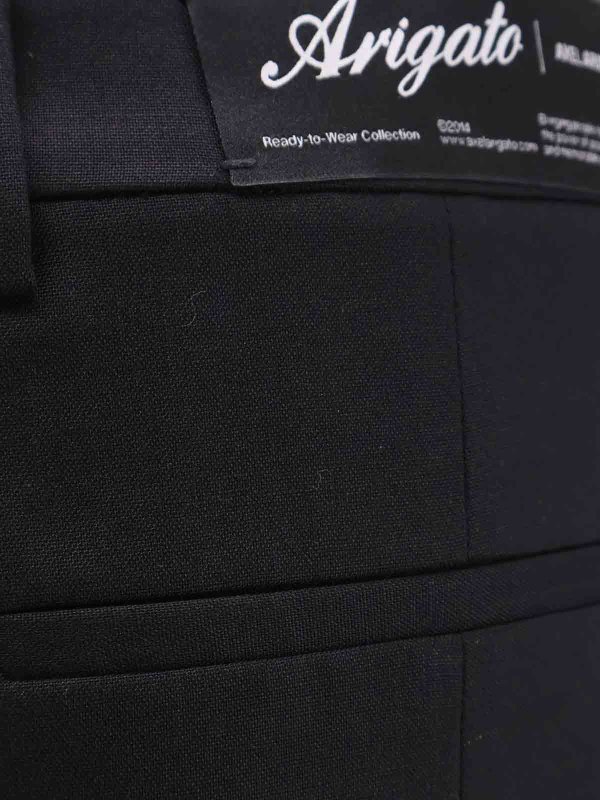 The Best Shops AXEL ARIGATO: カジュアルトラウザー - カジュアルパンツ - 黒