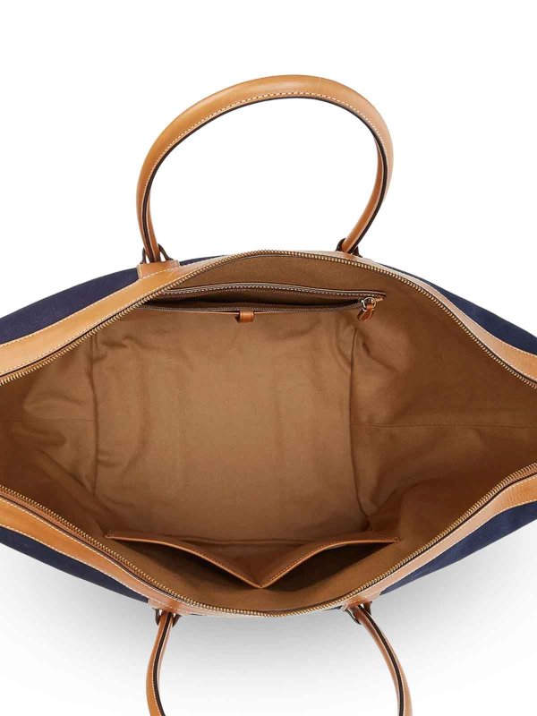 Canvas Shoulder Bag With Embroidered Logo Replica 
online: POLO RALPH LAUREN