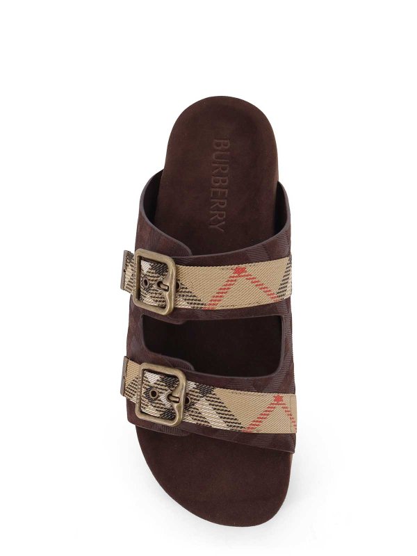 BURBERRY buy online サンダル - 黒