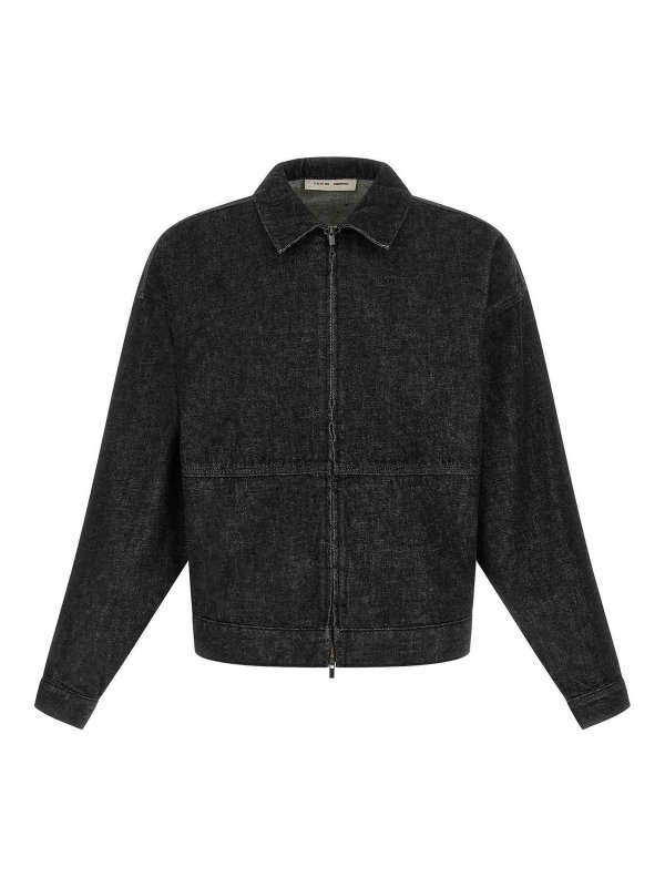 FEAR OF GOD: デニムジャケット - デニムジャケット - 黒