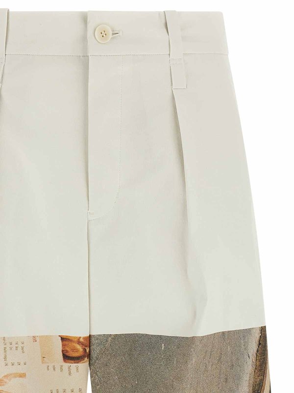 The Best Shops ISSEY MIYAKE: カジュアルトラウザー - カジュアルパンツ - 白