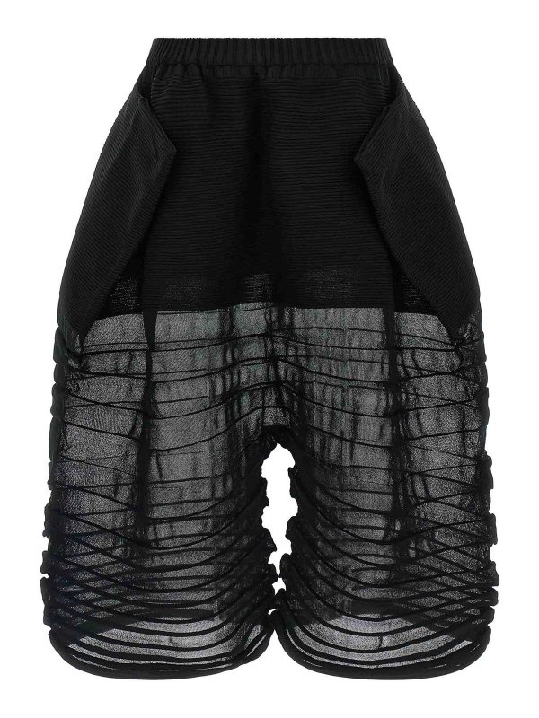 ISSEY MIYAKE: カジュアルトラウザー online - カジュアルパンツ - 黒