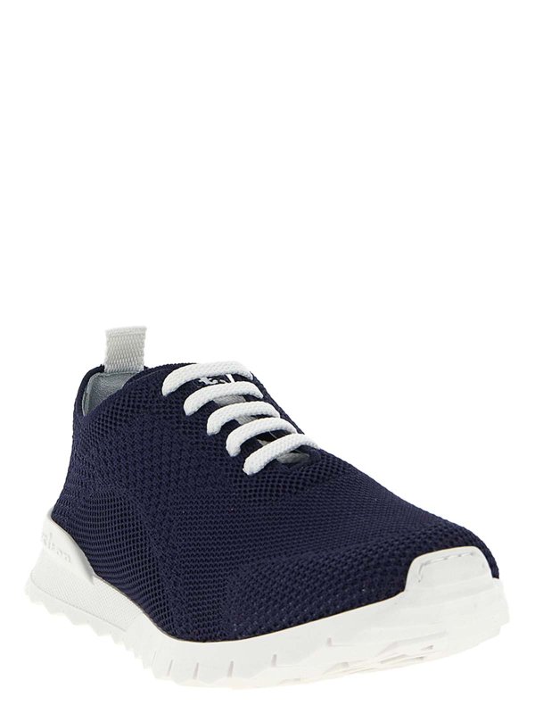 KITON: Chaussures de sport online - Baskets - Bleu
