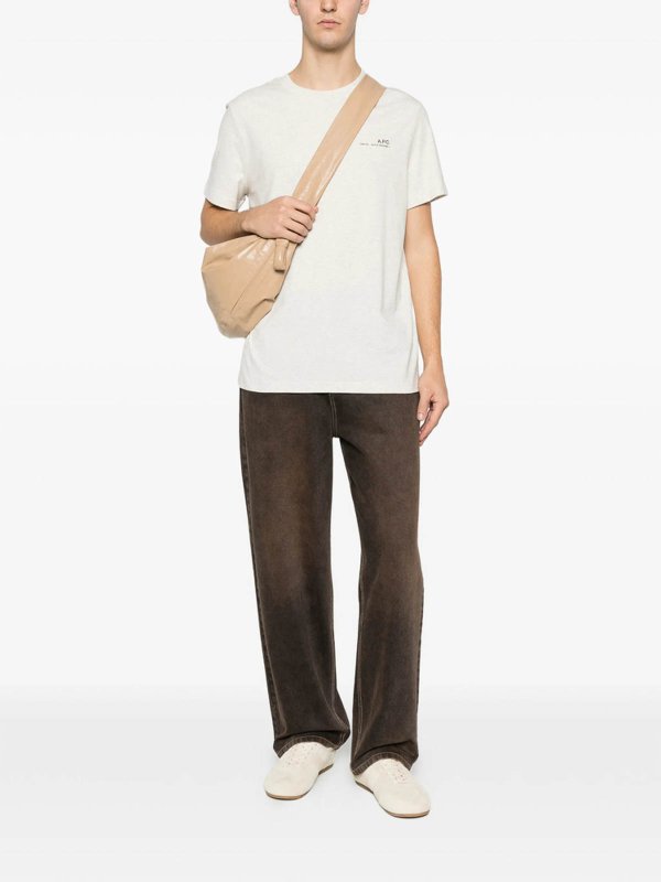 Tシャツ - ベージュ shop online: A.P.C.