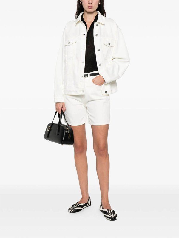 ANINE BING: トラウザーショーツ online - ショートパンツ - 白