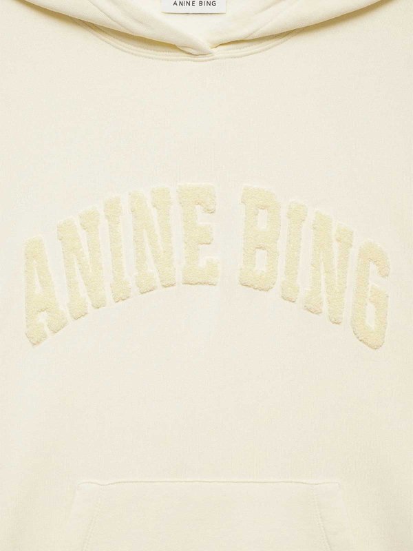 The Best Shops ANINE BING: スウェット＆セーター - スウェットシャツ/セーター - クリーム