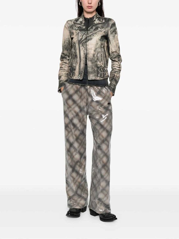 The Best Shops DIESEL: レザーコート - レザーコート - ベージュ