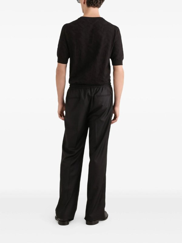 クルーネック - 黒 Replica 
online: DOLCE & GABBANA