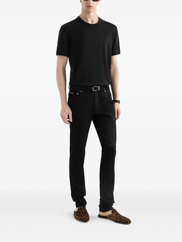 DOLCE & GABBANA buy online Vaqueros Rectos - Negro