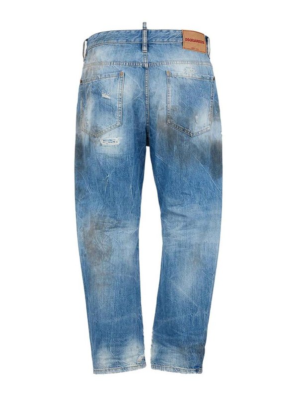 DSQUARED2: jeans dritti, a sigaretta online - Jeans