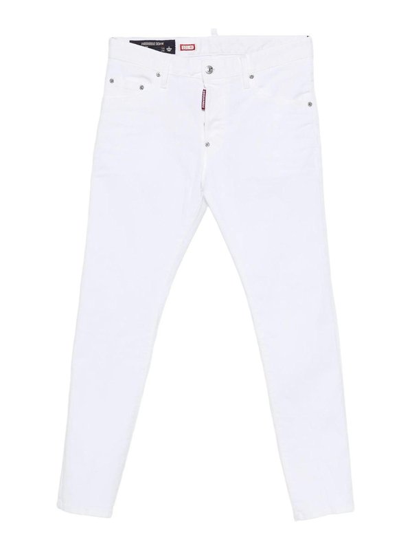 DSQUARED2: straight leg jeans - Jeans