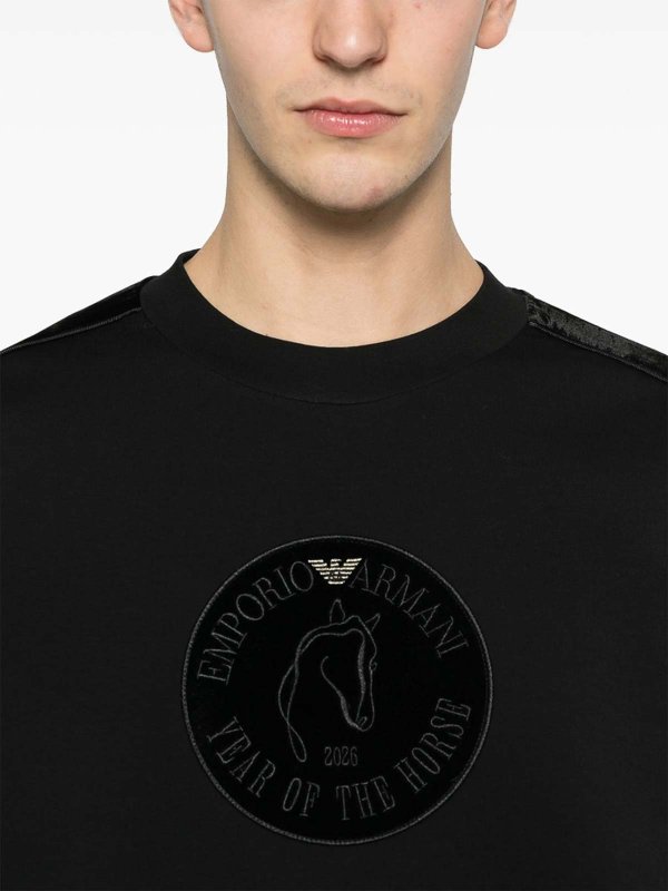 EMPORIO ARMANI buy online スウェットシャツ/セーター - 黒