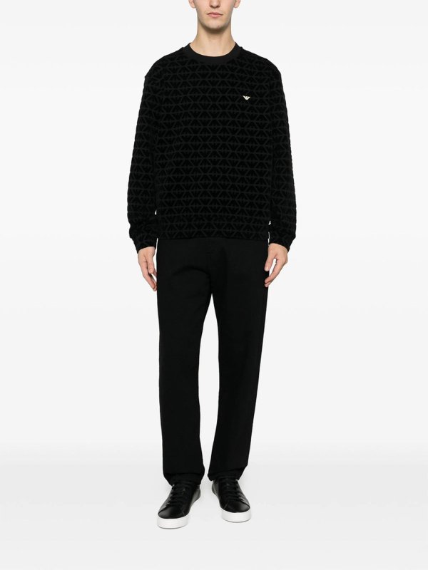 EMPORIO ARMANI: スウェット＆セーター online - スウェットシャツ/セーター - 黒