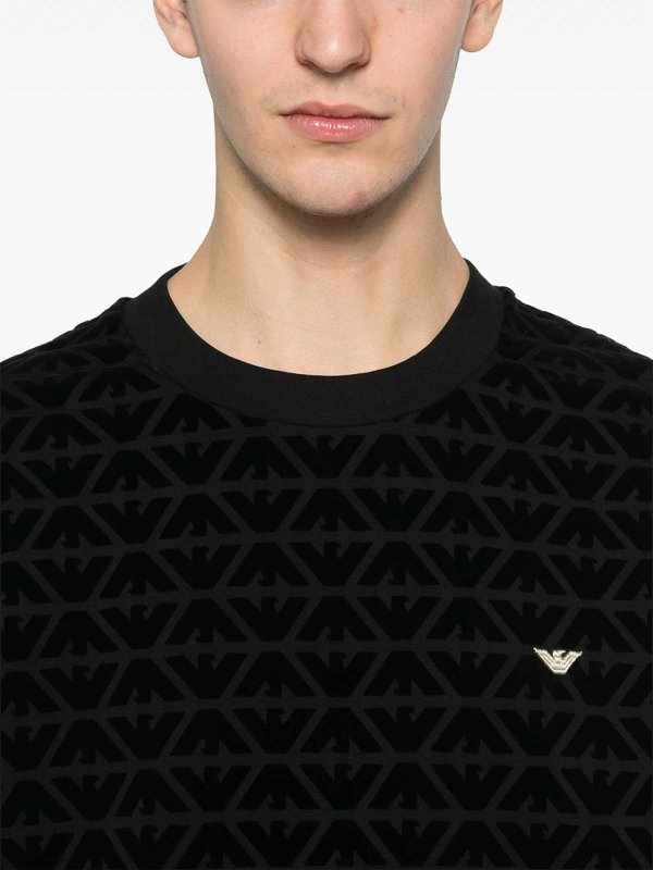 EMPORIO ARMANI buy online スウェットシャツ/セーター - 黒