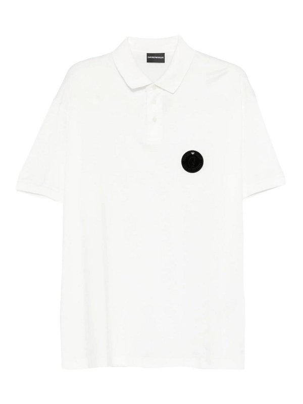 EMPORIO ARMANI: クルーネック - クルーネック - 白