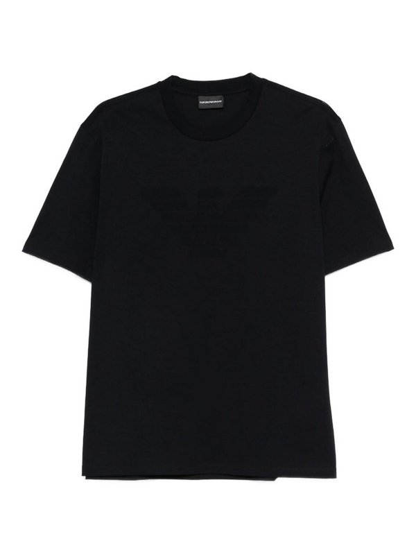 EMPORIO ARMANI: Tシャツ - Tシャツ - 黒