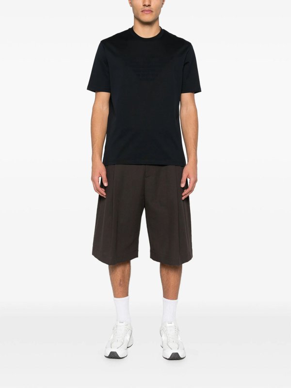 Tシャツ - 黒 Replica 
online: EMPORIO ARMANI