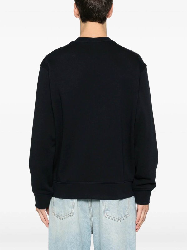 スウェットシャツ/セーター - ブルー shop online: EMPORIO ARMANI