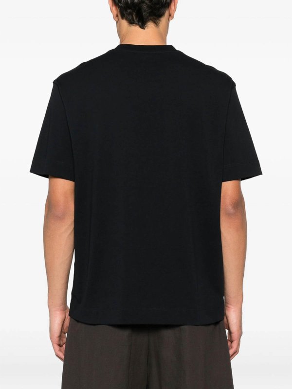 Tシャツ - 黒 Replica 
online: EMPORIO ARMANI