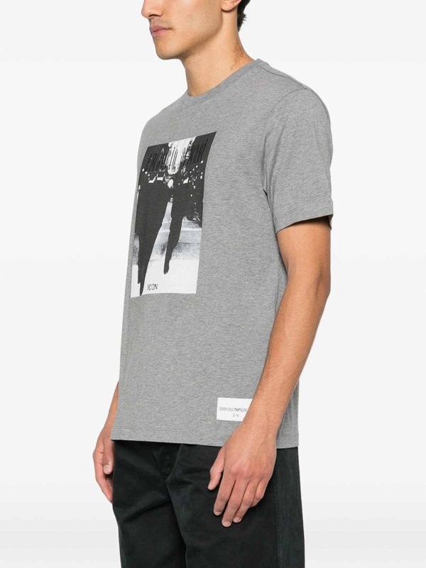 The Best Shops EMPORIO ARMANI: Camisetas - Camiseta - Gris