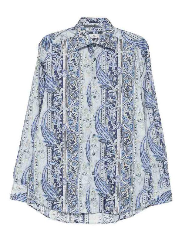 ETRO: Hemden - Hemd - Blau