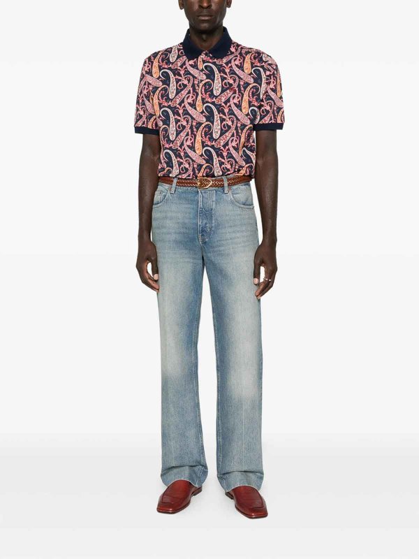 ETRO: Pull col rond online - Pull Col Rond - Bleu